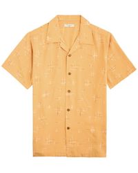 Nudie Jeans - Arvid Printed Woven Shirt - Lyst