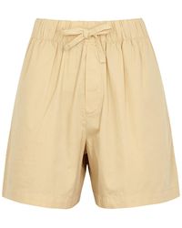 Tekla - Poplin Pyjama Shorts - Lyst