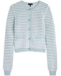 Rag & Bone - Marlee Striped Cotton-Blend Cardigan - Lyst