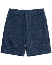 Daily Paper - Shield Crochet-Lace Shorts - Lyst