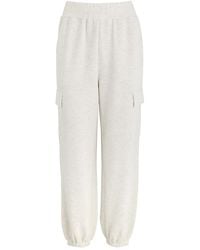 Varley - The Cargo Pant Stretch-Jersey Sweatpants - Lyst