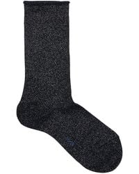 FALKE - Shiny Metallic-weave Socks - Lyst