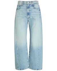 Mother - The Half-Pipe Ankle Barrel-Leg Jeans - Lyst