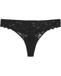 Hanro - Moments Lace Thong - Lyst