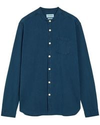 Oliver Spencer - Grandad Cotton Shirt - Lyst