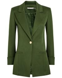 Alice + Olivia - Burns Woven Blazer - Lyst