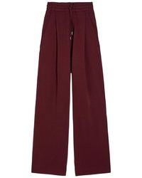 Dries Van Noten - Hadium Pleated Wide-Leg Cotton Sweatpants - Lyst