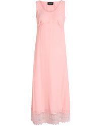 Simone Rocha - Lace-Hem Crepe De Chine Midi Slip Dress - Lyst
