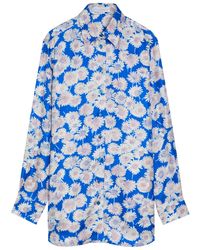Stella McCartney - Daisy Floral-Print Silk Shirt - Lyst