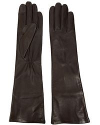 Handsome Stockholm - Essentials Long Leather Gloves - Lyst