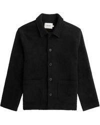 FRAME - Open-Knit Cotton-Blend Jacket - Lyst