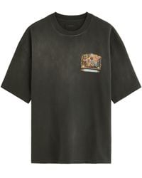 Amiri - Jazz Hideaway Logo-Print Cotton T-Shirt - Lyst