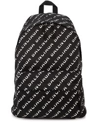 Balenciaga - Wheel Logo-print Nylon Backpack - Lyst