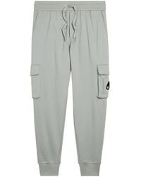 Moose Knuckles - Hartsfield Tapered-Leg Cotton Cargo Sweatpants - Lyst