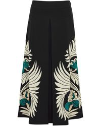 La DoubleJ - Santa Monica Printed Midi Skirt - Lyst