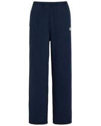 American Vintage - Plizzy Logo-Print Cotton Sweatpants - Lyst