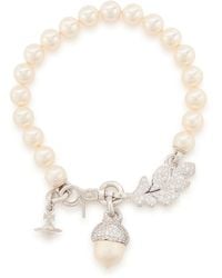 Vivienne Westwood - Lucille Faux Pearl-Embellished Necklace - Lyst