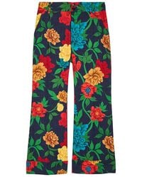 La DoubleJ - Hendrix Floral-Print Woven Trousers - Lyst