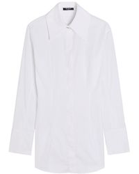 Balmain - Fitted Cotton-Poplin Shirt - Lyst