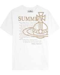 Vivienne Westwood - Summer Printed Cotton T-shirt - Lyst
