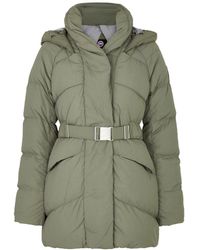 Canada Goose - Marlow Belted Quilted Shell Coat - Lyst