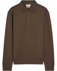 Oliver Spencer - Amery Waffle-Knit Polo Shirt - Lyst