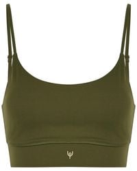 Now You Live - Leamington Stretch-Jersey Bra Top - Lyst