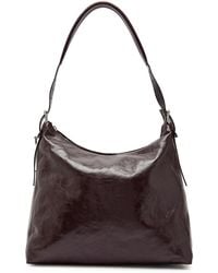 Lemaire - Belted Leather Hobo Bag - Lyst