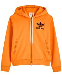 Wales Bonner - Adidas X Logo Hooded Jersey Track Jacket - Lyst