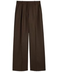 Anine Bing - Trent Straight-Leg Trousers - Lyst