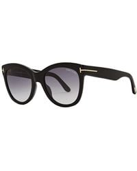Tom Ford - Wallace Round Frame Sunglasses Bkot 01b - Lyst