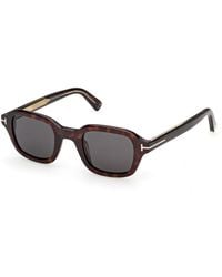 Tom Ford - Icon Rectangle-Frame Sunglasses - Lyst