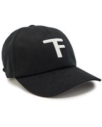 Tom Ford - Logo-Embroidered Canvas Cap - Lyst