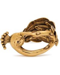 Chloé - The Chloé Feather Peacock Bracelet - Lyst