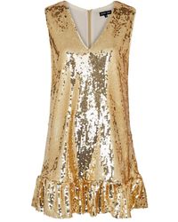 Sister Jane - Glitterball Sequin-embellished Mini Dress - Lyst