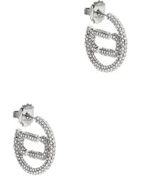Marc Jacobs - J Marc Crystal-embellished Hoop Earrings - Lyst