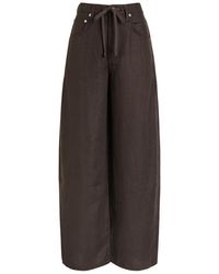 Citizens of Humanity - Brynn Drawstring Linen Trousers - Lyst
