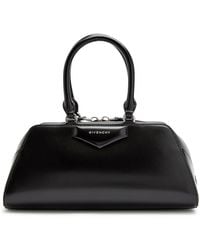 Givenchy - Antigona East-West Small Leather Top Handle Bag - Lyst