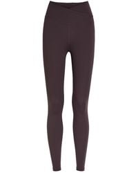 Tala - Dayflex Cross-Over Stretch-Jersey Leggings - Lyst