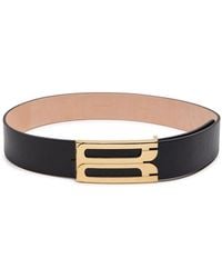 Victoria Beckham - Jumbo Frame Leather Belt - Lyst