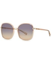 Chloé - Chloé Franky-Tone Square-Frame, Sunglasses - Lyst