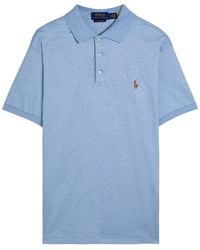 Polo Ralph Lauren - Logo-Embroidered Cotton Polo Shirt - Lyst