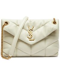 Saint Laurent - Lou Puffer Small Shoulder Bag - Lyst