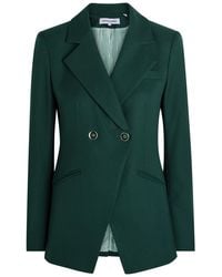 Veronica Beard - Amos Double-Breasted Woven Blazer Jacket - Lyst