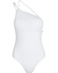 Max Mara - Chappa One-Shoulder Swimsuit - Lyst