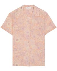 Chloé - Floral-Print Silk Shirt - Lyst