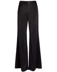 Alice + Olivia - Shane Wide-Leg Satin Trousers - Lyst