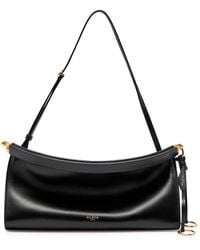 Alaïa - Le Click East West Medium Leather Shoulder Bag - Lyst