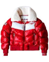 Malibu Ski Club - Apres Slick Bomber Jacket - Lyst