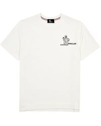 3 MONCLER GRENOBLE - Day-Namic Logo Cotton T-Shirt - Lyst